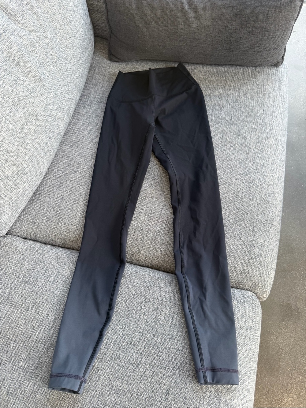 Black Lululemon leggings worn once !